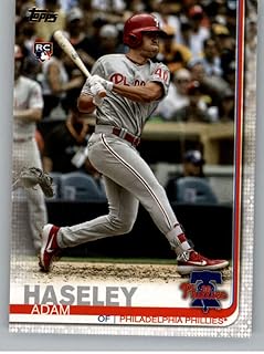 2019 Topps Update (Series 3) #US139 Adam Haseley RC Rookie Philadelphia Phillies Official Baseball Trading Card