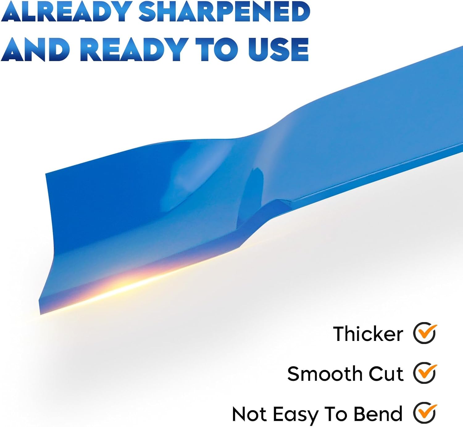 Aeagle Mower High Lift Blade for 742-04415 Cub Cadet 60 inch Cut Decks M60 Tank Replaces 01005338 01005338P 02005019 942-04415 3 Pack