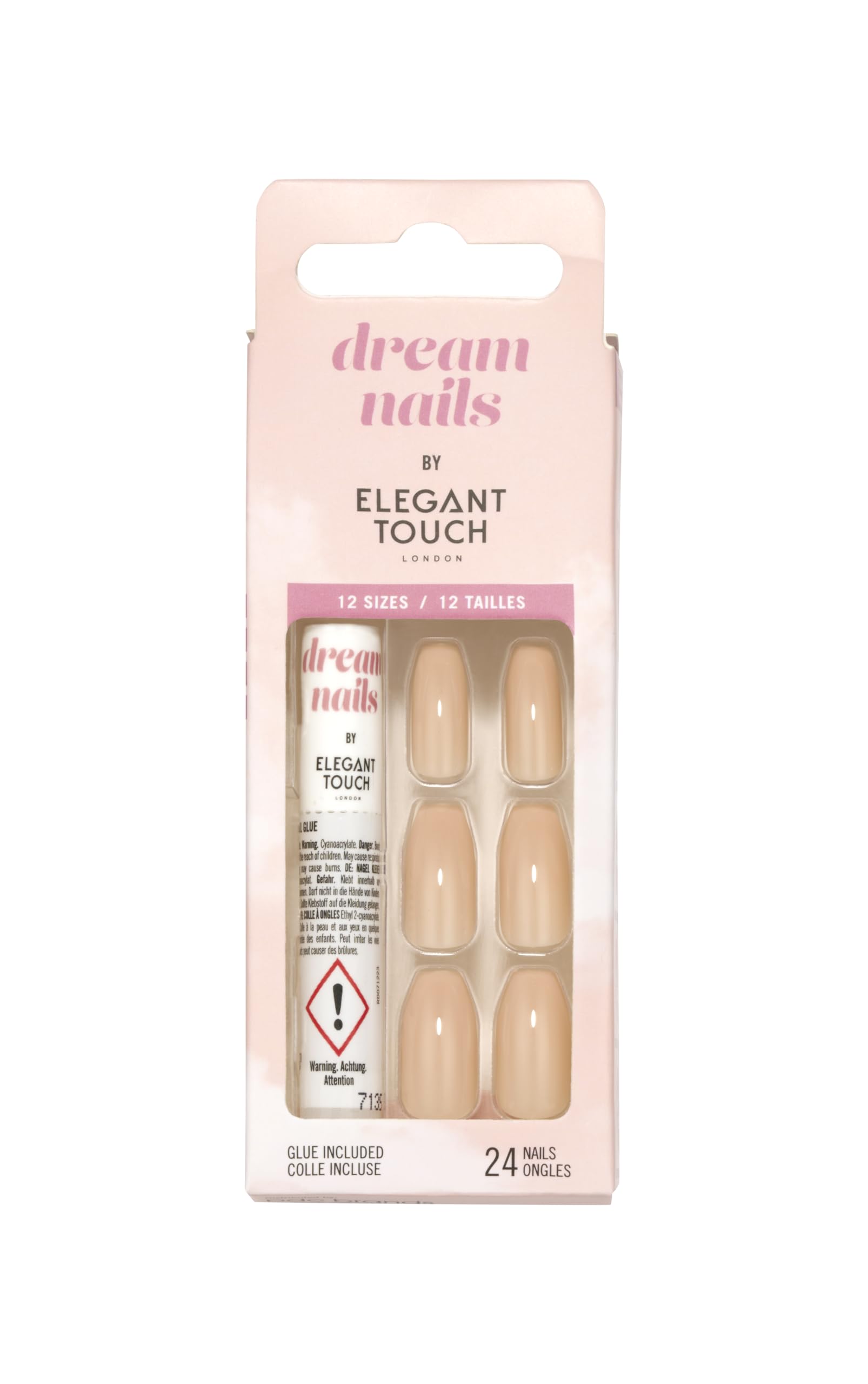 Elegant Touch Dream Nails - Pink Nude