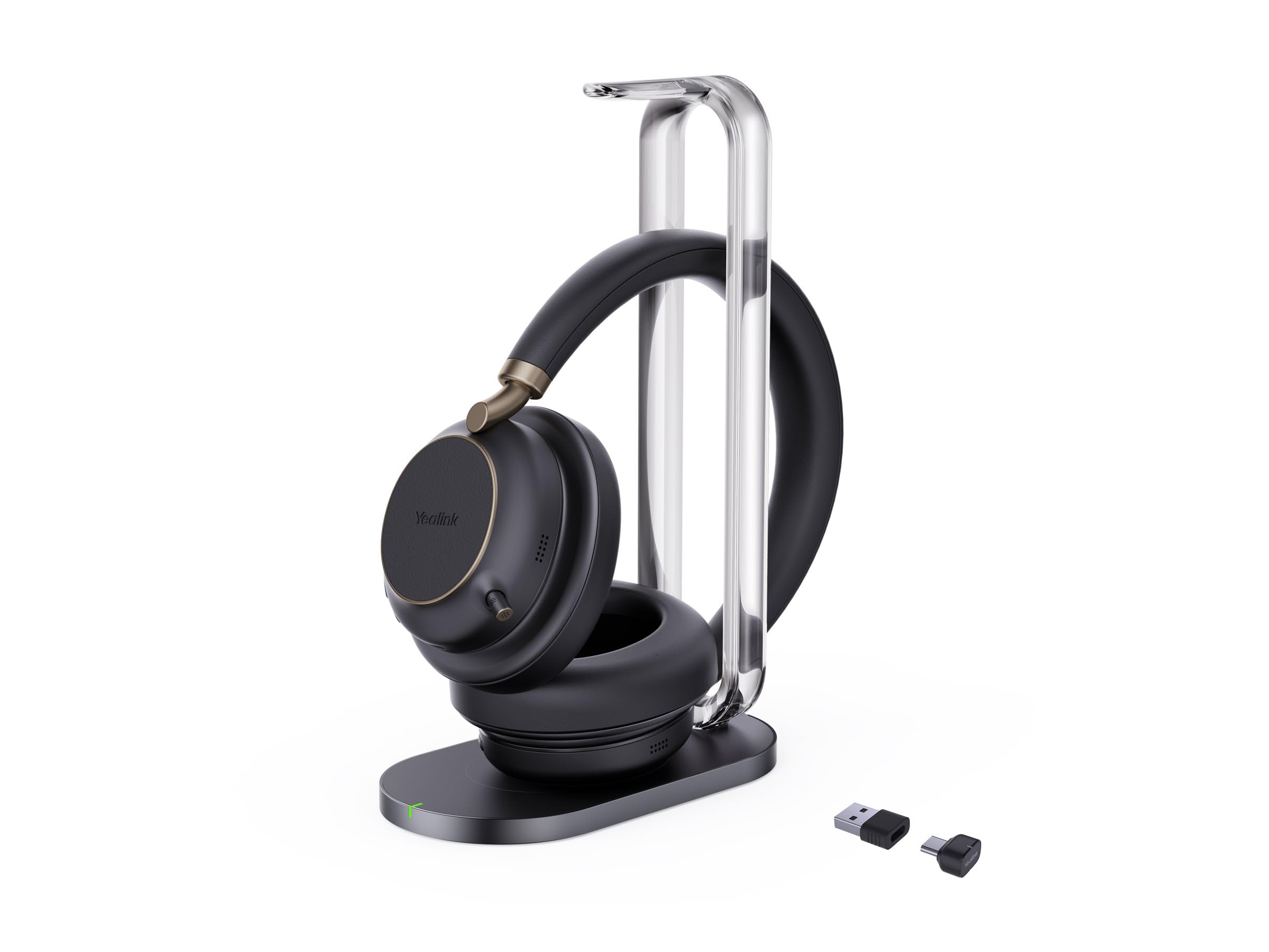 Yealink Black Bh76 Plus With Charging Stand Uc Usb-C/A Headset