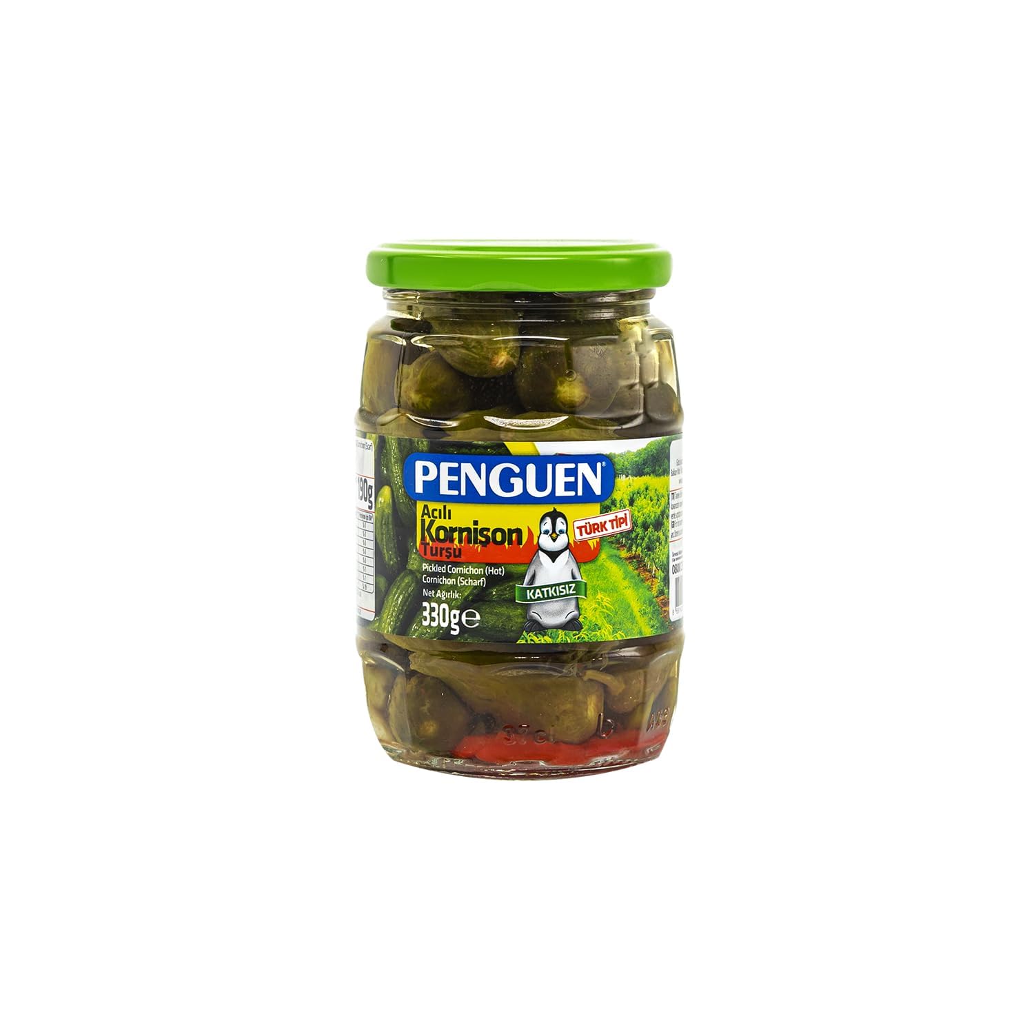 Penguen Acılı Kornişon 330Gr