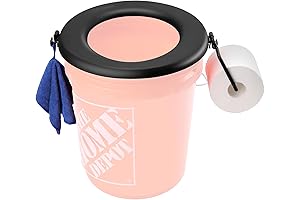 Bucket Toilet Seat: Portable 5-Gallon Camping Convenience