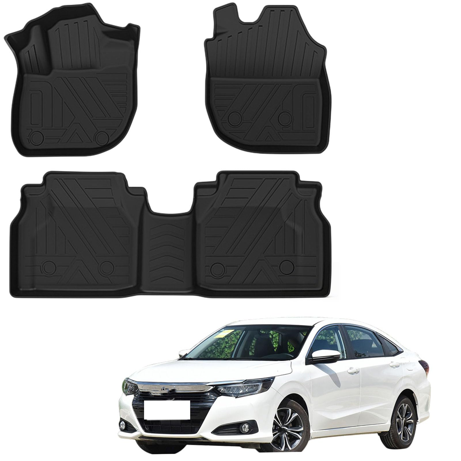 PAPEP Floor Mats for Crider Pure Gasoline 2018-2024 RHD