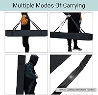 Vista 5 de VISEMAN Bolsa de repuesto de red estilo arco de béisbol sólo, bolsa de red de práctica de béisbol, bolsa de lona de red de béisbol, se adapta a