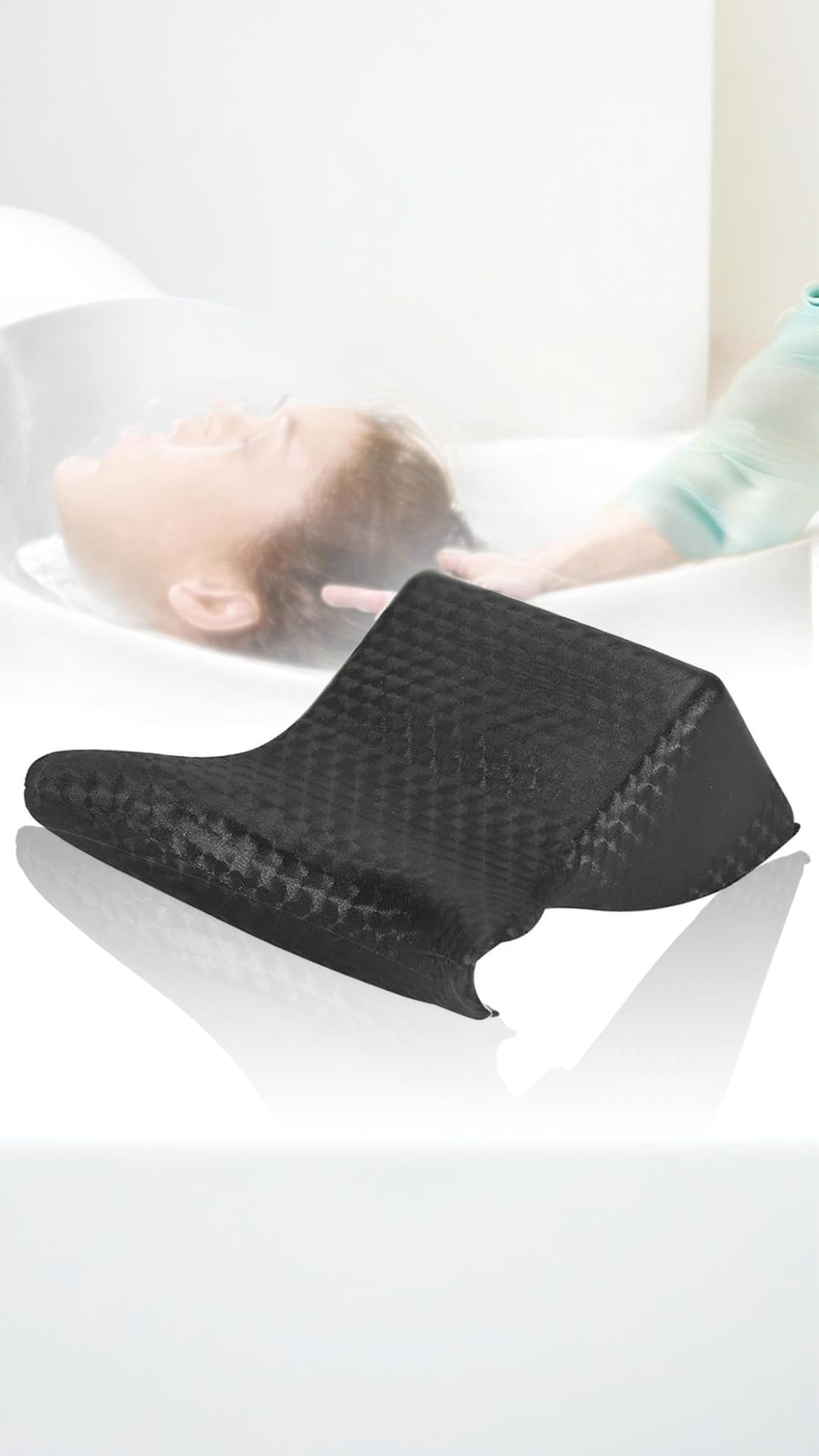 Sweet seven Salon Spa Shampoo Neck Cushion - Professional Hair Washing Backwash Pillow for Beauty Neck Rest Support - Comfortable Salon Equipment Accessory
