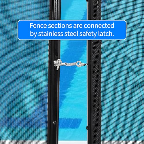 Valla de Seguridad Removible para Piscinas 4x12 ft miniatura 3