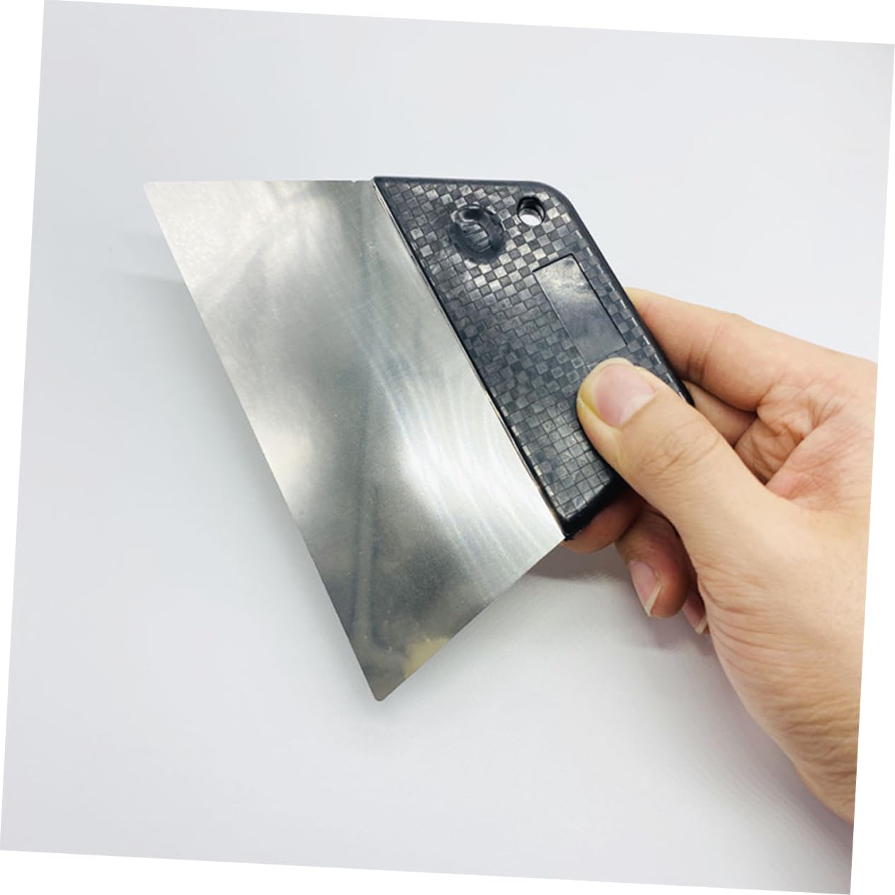 LIFKOME 2Pcs Stainless Steel Car Film Closing Tool Set Durable Wrapping Scraper for Auto Window Tinting Non Scratch Design for Easy Film Application and Gap Fitting