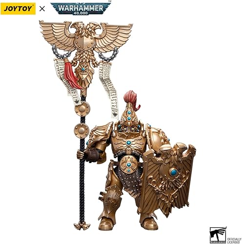 Miniatura 2 de Joytoy Warhammer 40K Mecha 118 Figuras de acción Mecha Joy Toy Adeptus Custodes Vexilus Praetor