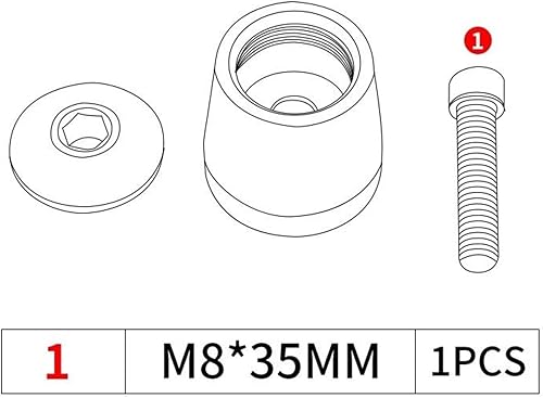 Miniatura 7 de Para Kawasaki H2 H2R 2015 2016 2017 2018 2019 motocicleta antideslizante manillar mano goma agarres manillar extremos tapa tapón 78 pulgadas 0.866