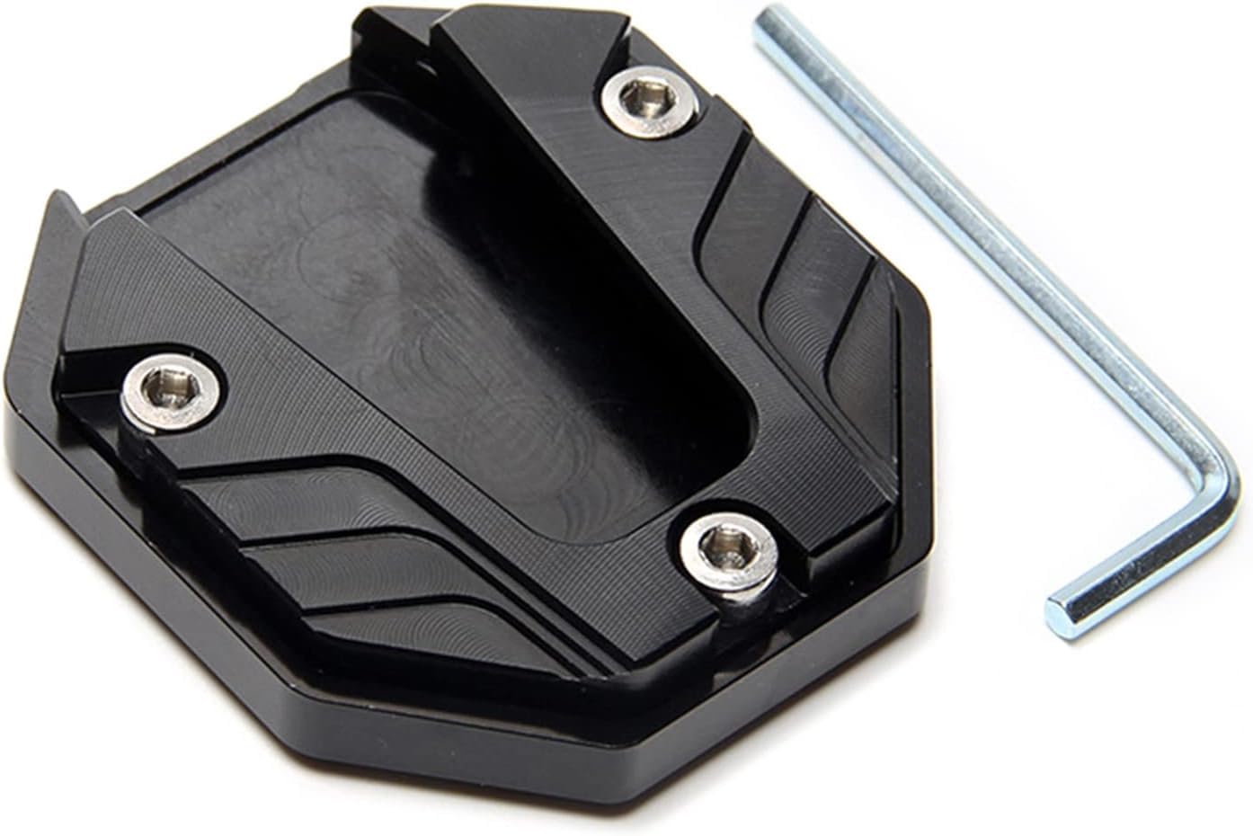 EIZOFKWM Motorcycle Kickstand Foot Support Side Stand Enlarger For R1200GS LC R1200GS Adventure LC 1250GS, Bracket Accessories,Black