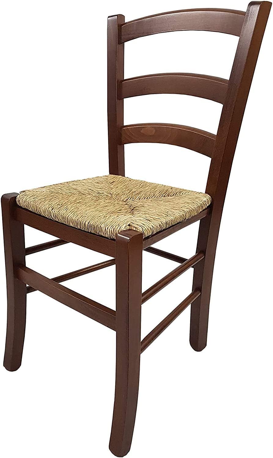 HGB COLLECTION SEDIA PAESANA IN LEGNO (NOCE)