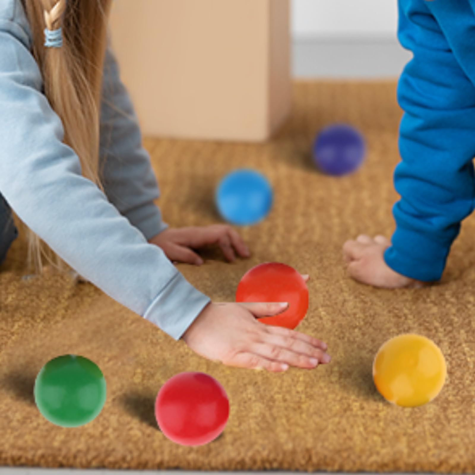 Amazon | T TOOYFUL 木製ボール ボール 幼児知育玩具 直径4.5cm 6個