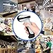 BLUEHRESY USB 1d Laser Wireless Automatic Barcode Scanner Bluetooth Barcode Reader 60 m Distance Compatible for Ipad, iPhone, Android Devices, Mac, Tablet, PC Support Keyboard Entry