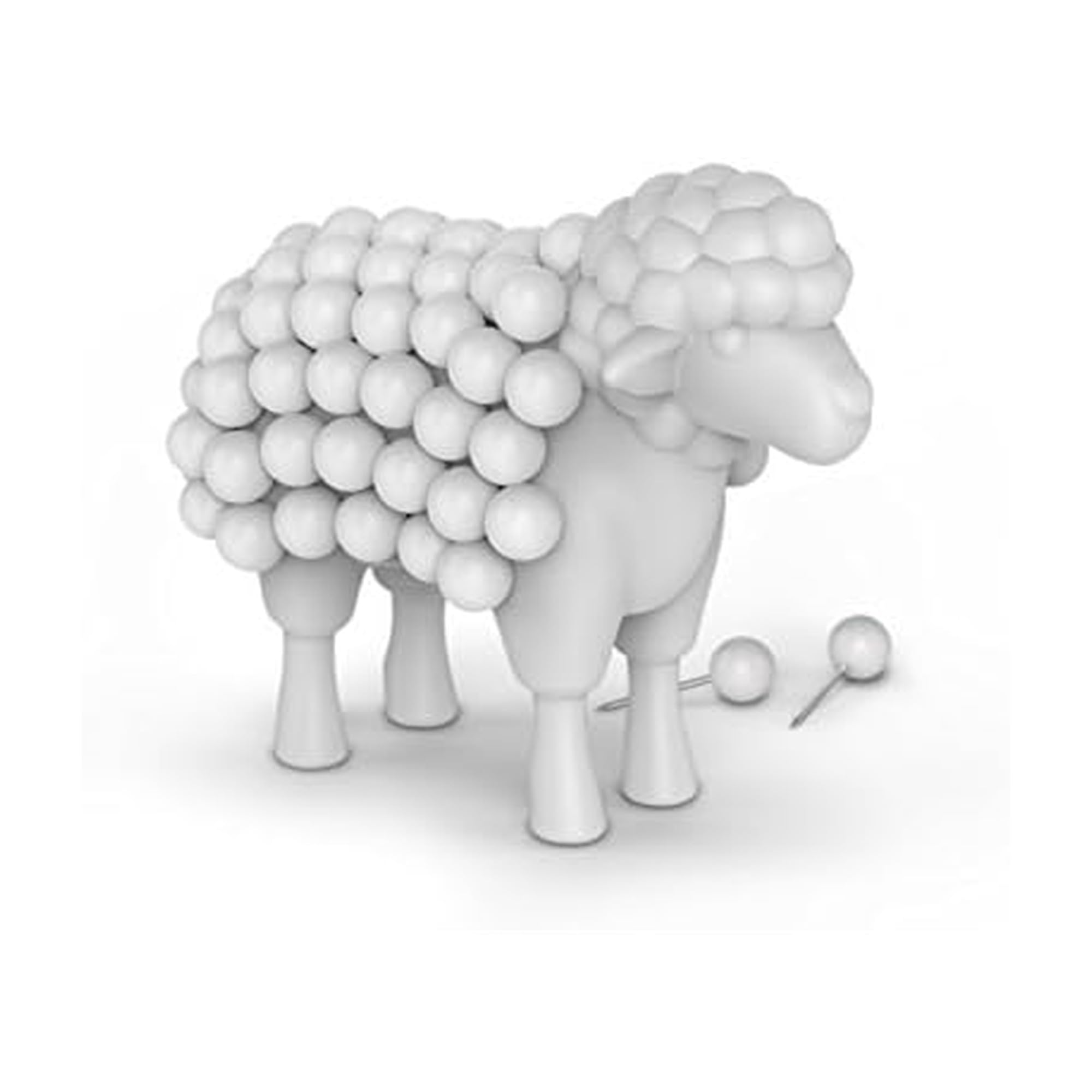 Fred Stuck ON EWE Sheep Push Pin Holder