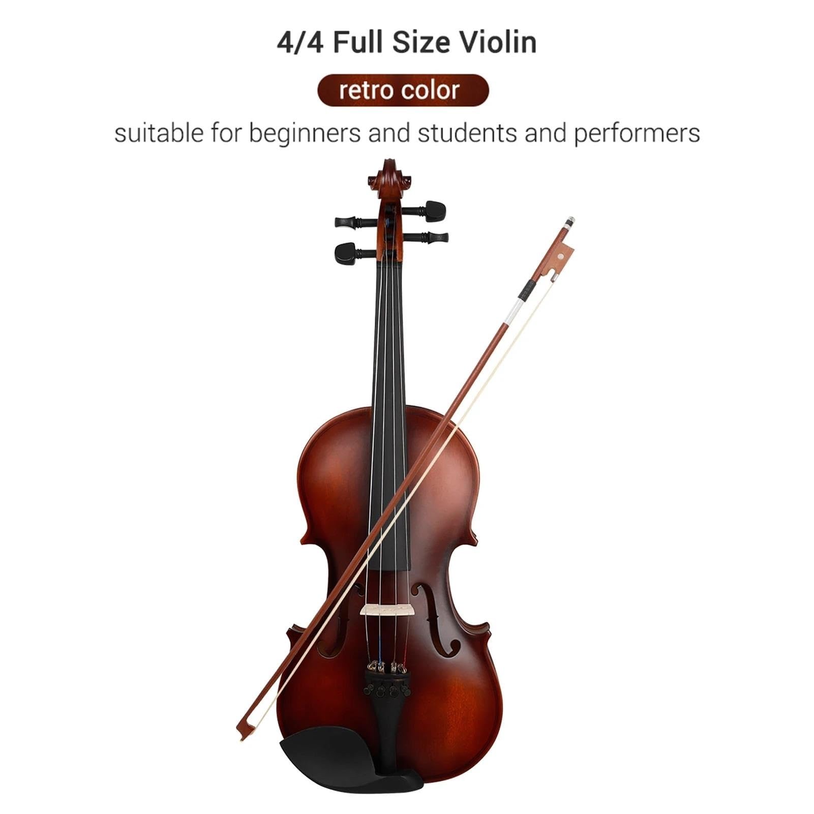 Violine Violine, Korpus Aus Linde Kopf Aus Ebenholz Griffbrett