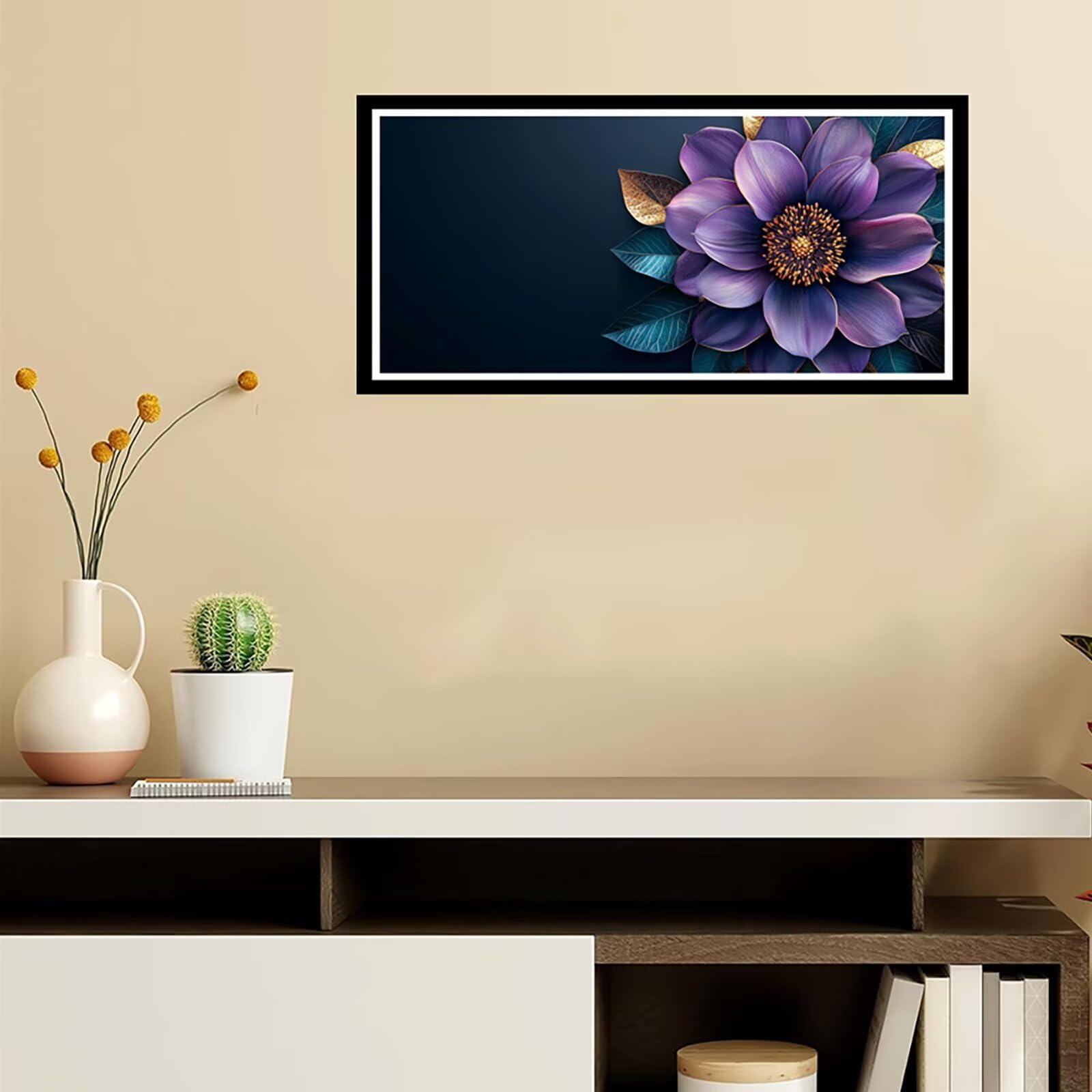 Diamentowa sztuka fioletowa; zestawy do malowania diamentami dla dorosłych kwiat 1 duży 55 x 110 cm sztuka i rzemiosło dla dzieci początkujących DIY 5D pełne wiercenie kryształ klejnot sztuka haft