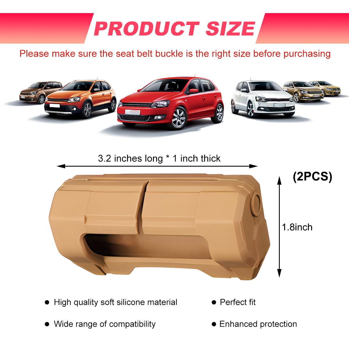 Seatbelt Rubber Cover Anti Bump - Mikstore Car Accessories Seatbelt Rubber Cover Anti Bump - Mikstore Car Accessories