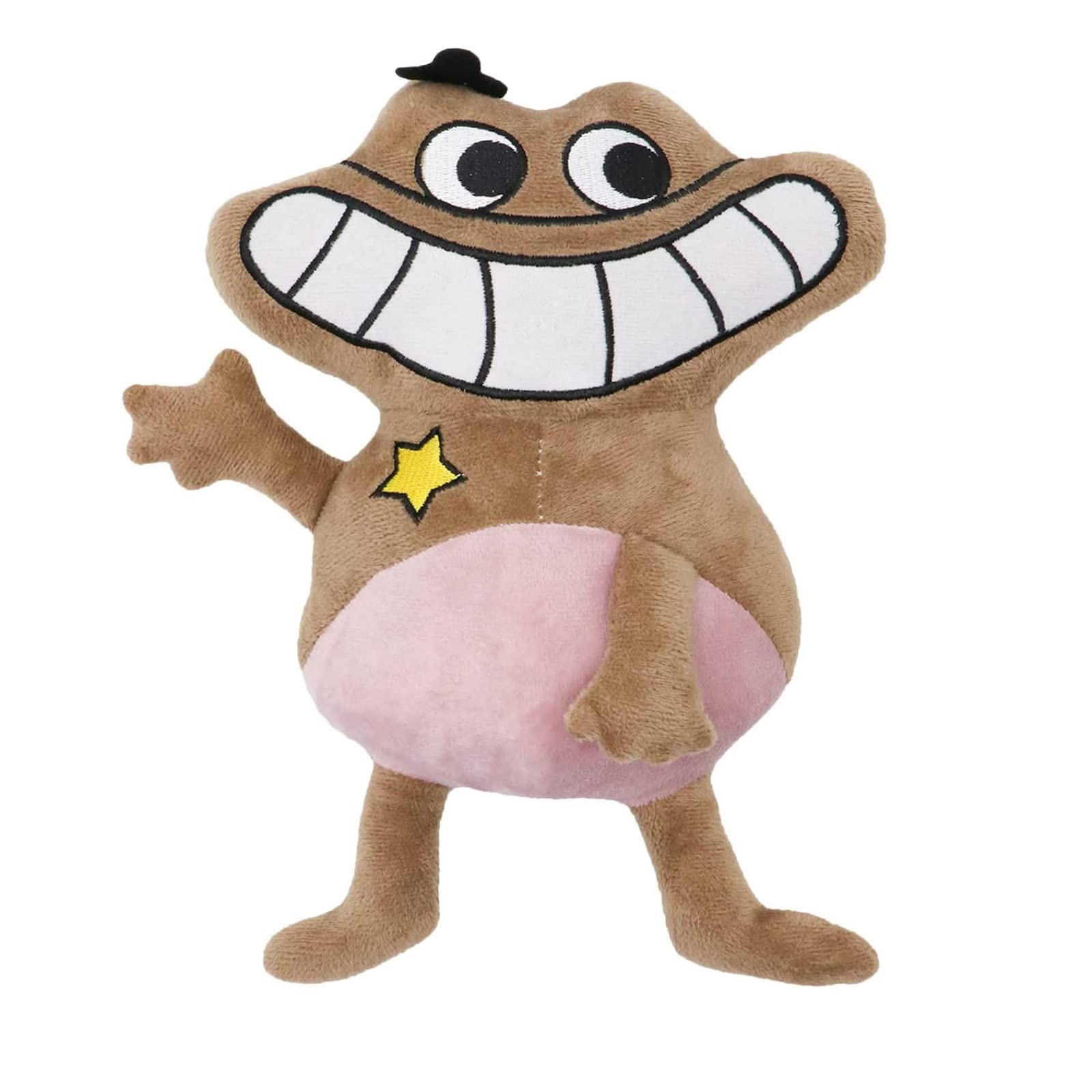 UKFCXQT Garten of Banban 2 Plush, 10 inches Sheriff Jeff Plush Garten of Ban ban Plushies Toys for Fans, Soft Monster Horror Stuffed Animal Plushies Doll Gifts for Kids Friends Boys Girls