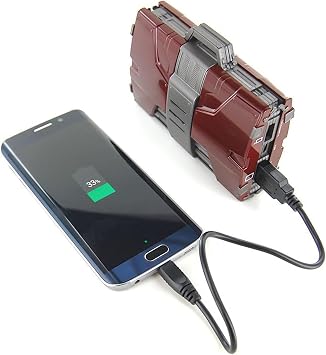 Marvel Iron Man Mark V Armor Suitcase Mobile Battery Charger (1/4 Scale)