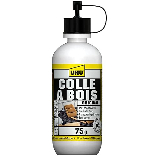 UHU Colle à Bois Originale- Colle Bois Vinylique Extra Forte