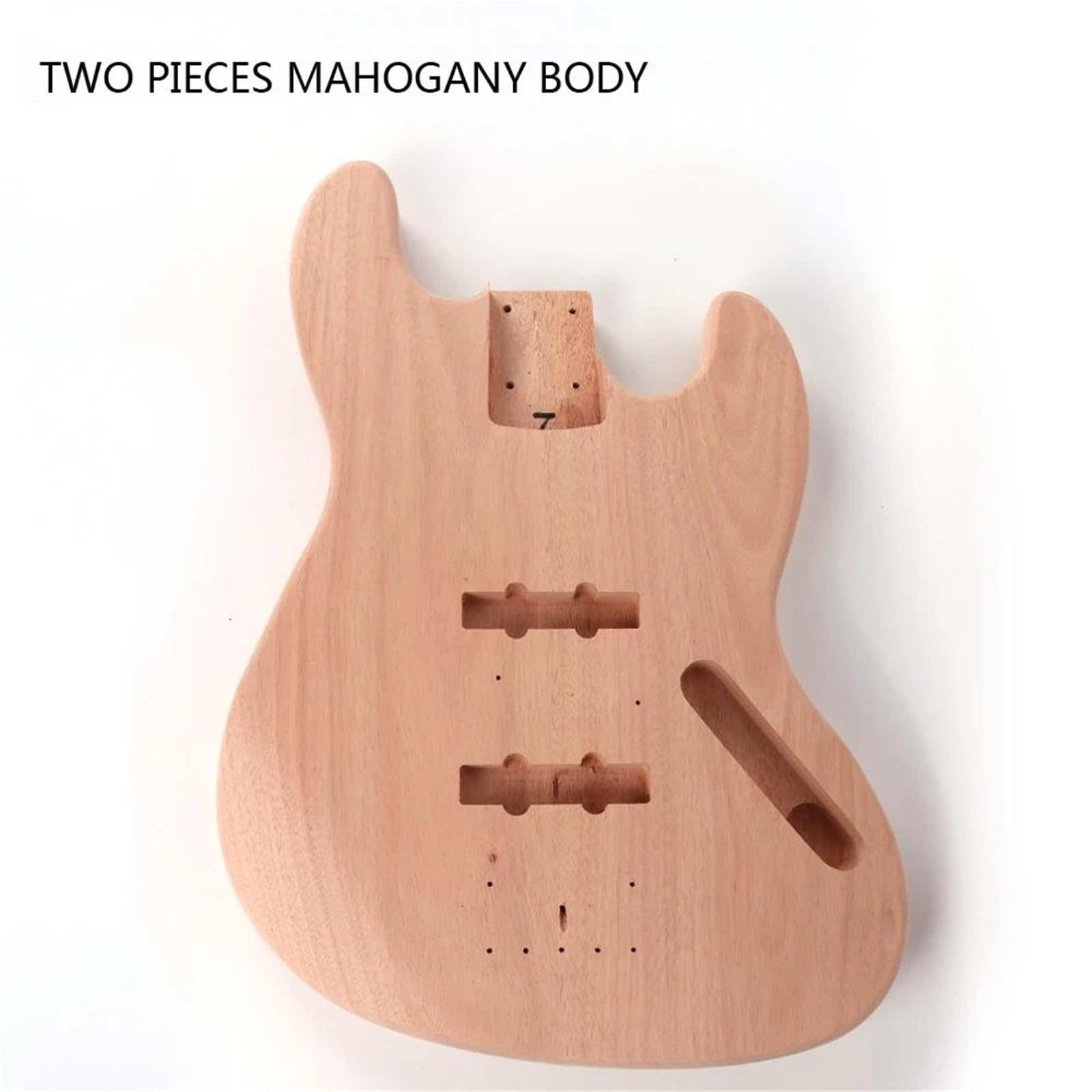 Unfinished Guitar Body Diy 4 String Electric Jazz Bass Kits Roasted Maple Neck And Fingerboard Mahogany Body With All Hardware