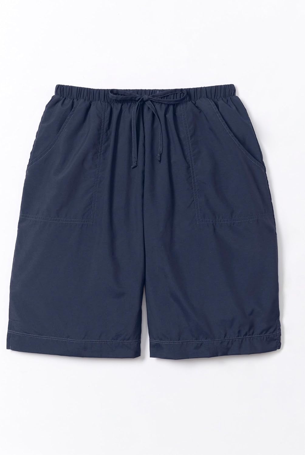 Women's Plus Size Taslon Cover Up Board Shorts with Built-in Brief