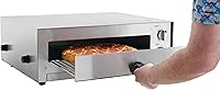 Vista 4 de Kratos 29M-036 16" Commercial Electric Countertop Pizza Oven, 120V, 1700 Watts, Stainless Steel Pizza Oven for Restaurants, Cooks Pizzas Up to 16