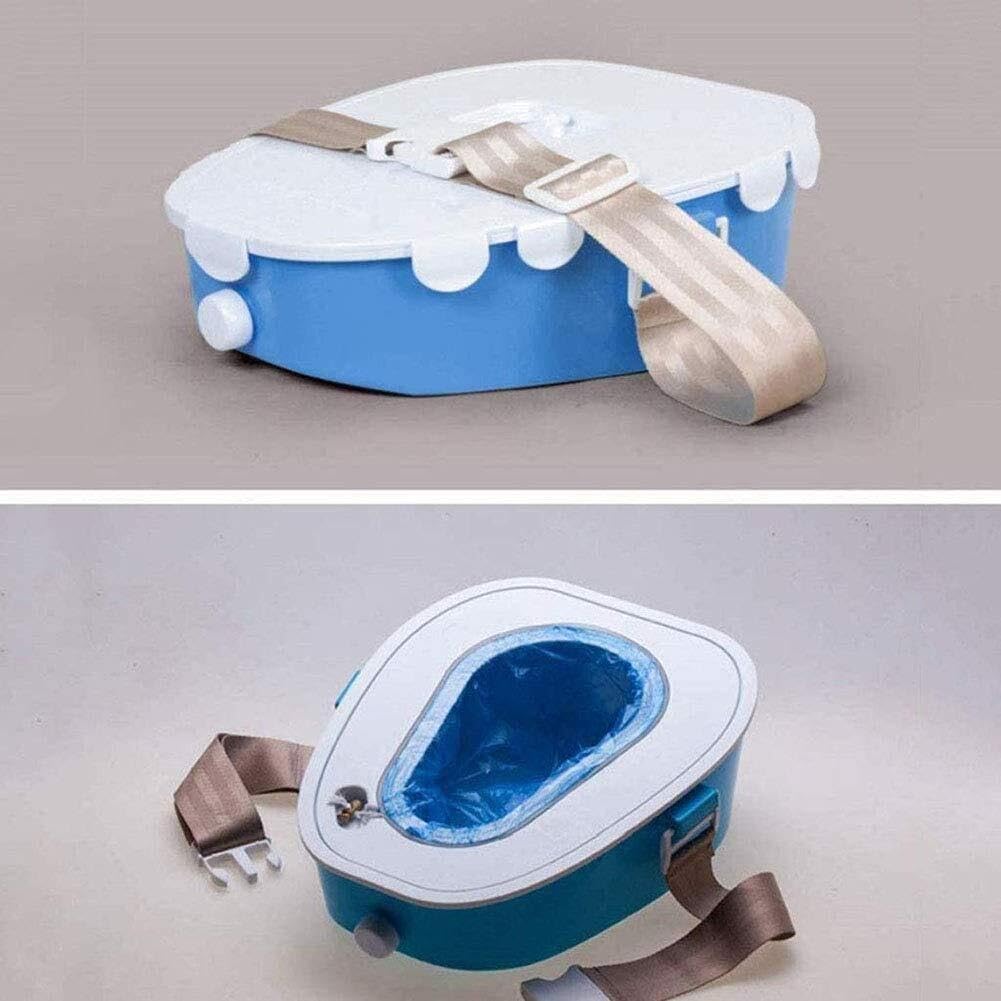 Orinal portátil de emergencia, inodoro de viaje para camping, senderismo, atascos, diseño fácil de limpiar para comodidad sobre la marcha