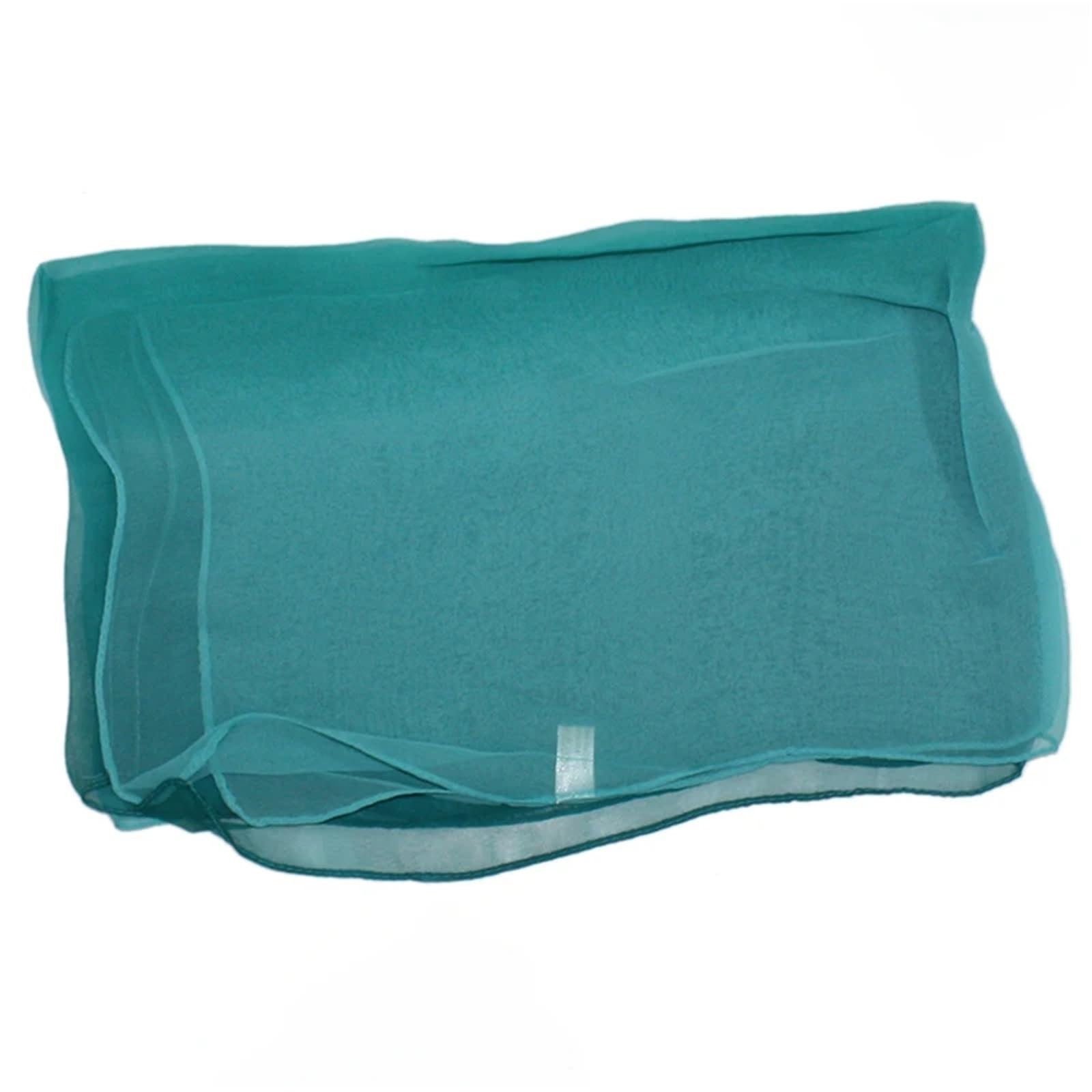 2 uds., 50x160 cm, bufanda de color degradado for mujer, chal largo de gasa de malla for mujer, bufanda elegante de tul fino for otoño y primavera Para Mujer