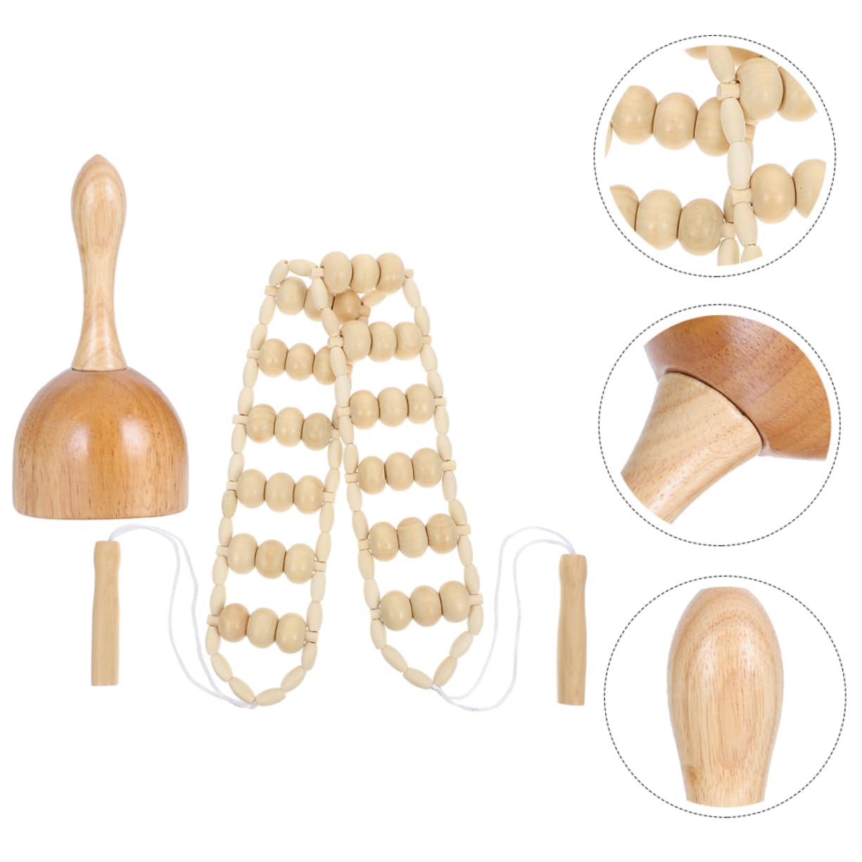 PACKOVE Guasha De Madera Para Masaje Linfático Herramienta Creativa De Gua Sha Ventosas Chinas Para Relajarse