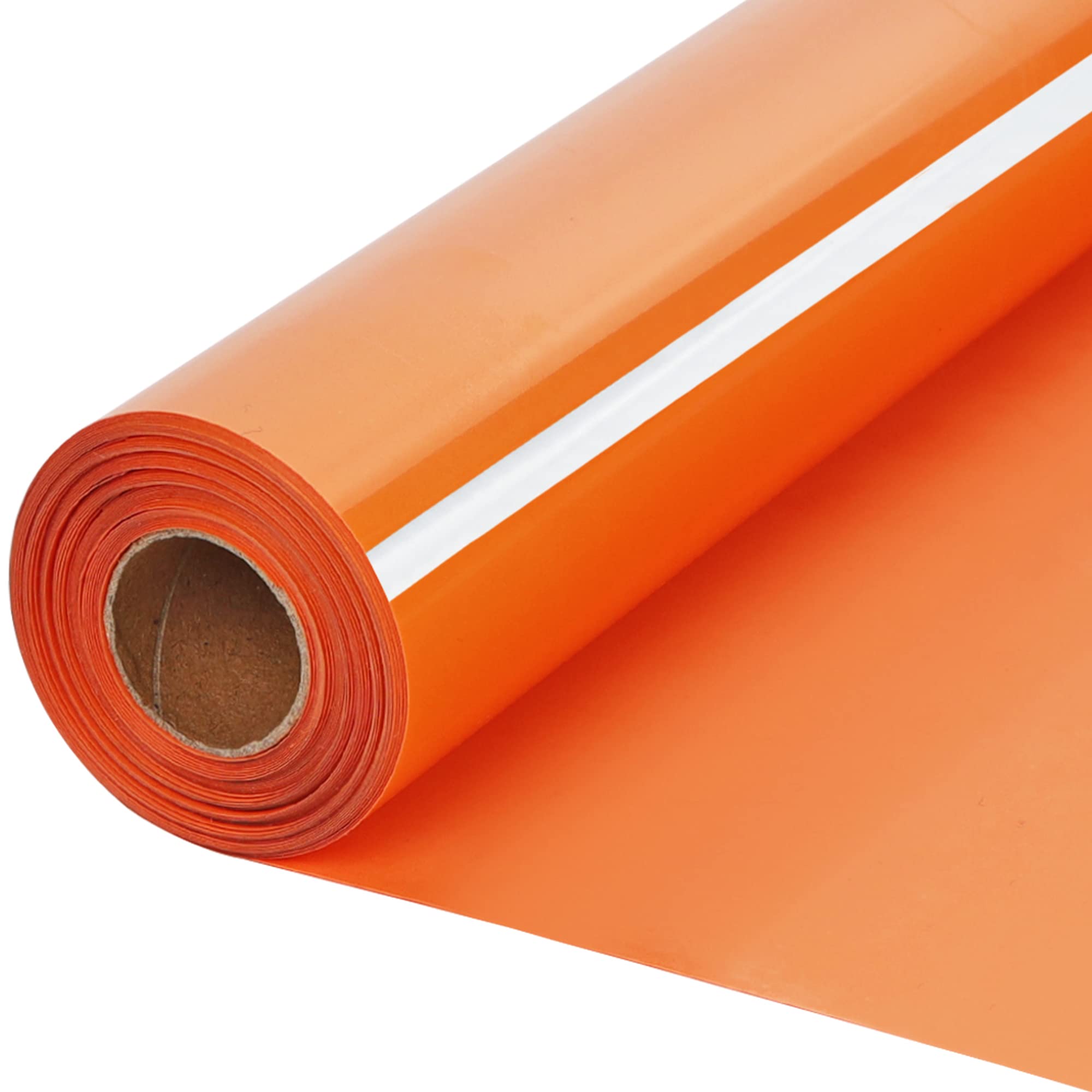 HTVVETUR HTV Iron on Vinyl 12Inch by 35ft Roll, Orange Heat Transfer Vinyl