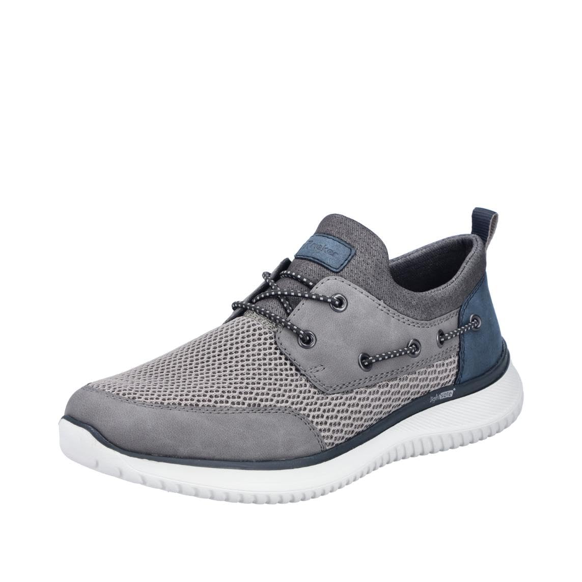 Rieker Men's B9643 Slippers, Grey, 46 EU