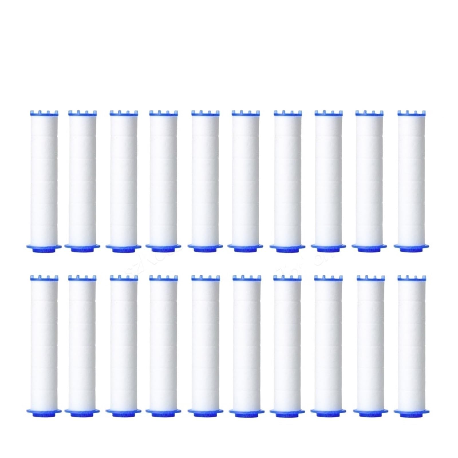 5-50Pcs Shower Head Replacement PP Cotton Filter Cartridge Hard Water Purification Hand Hold Bath Sprayer(20PC White)