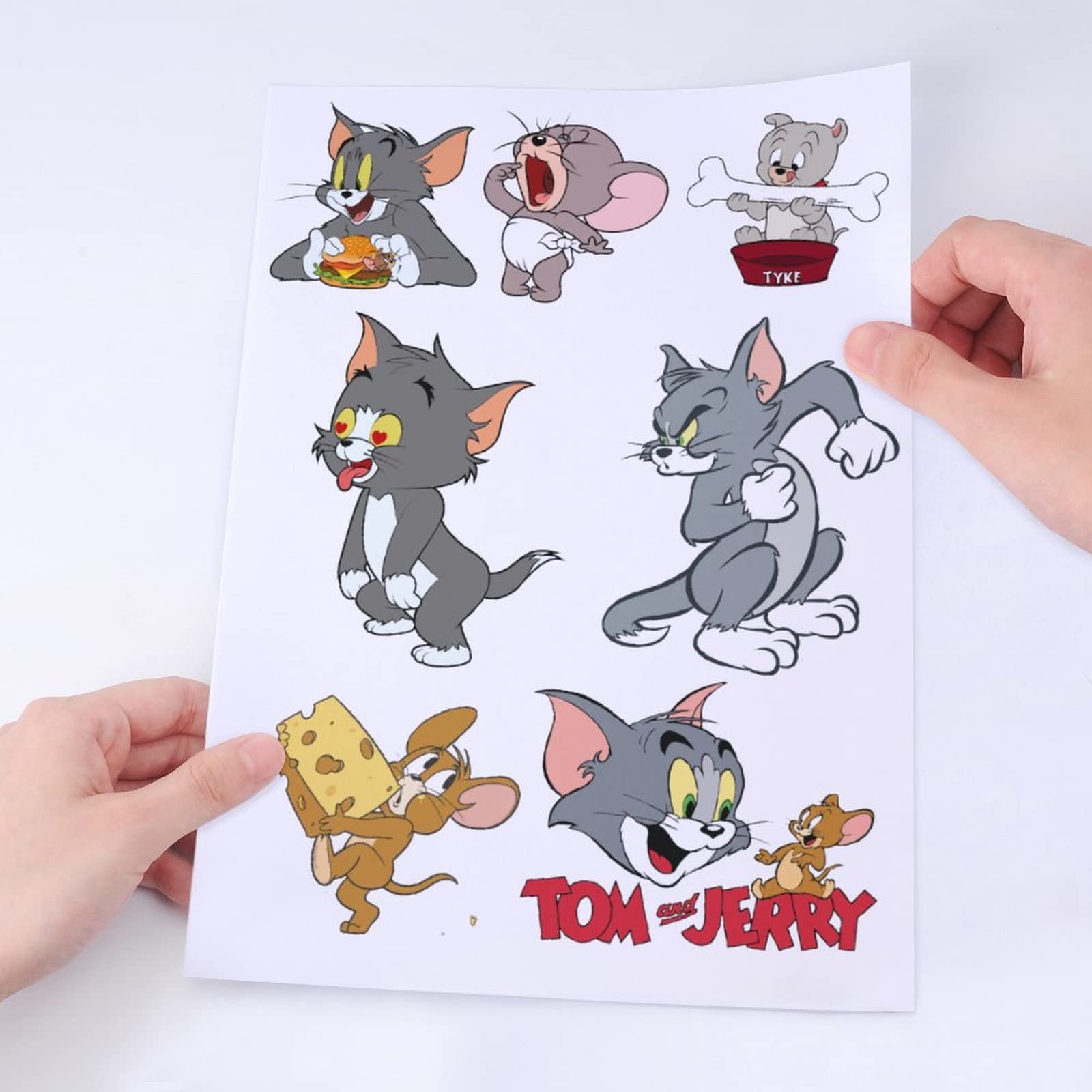 Amazon | ステッカー 防水シール 2/4/6枚セット トムとジェリー トムと
