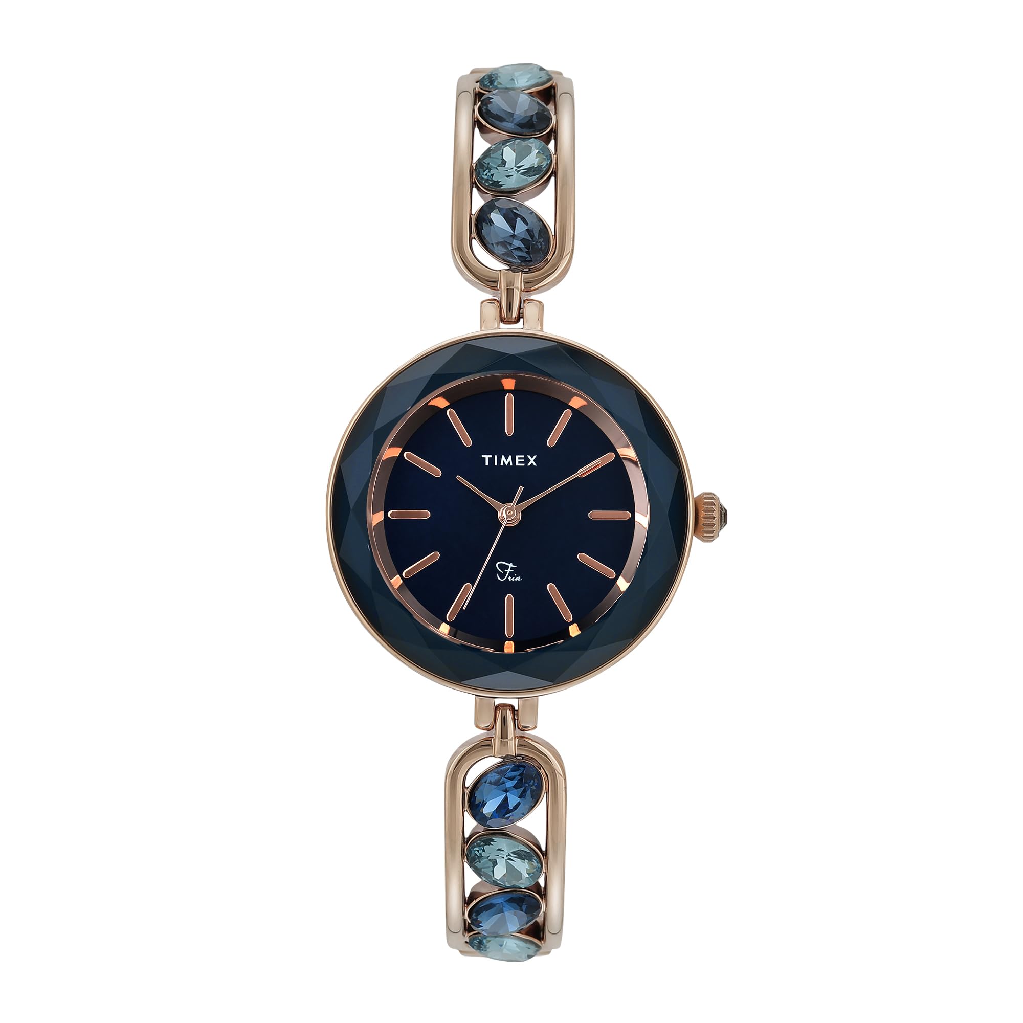 TIMEX Fria Women Blue Round Analog Watch - TWEL17604 (B0CQRP7VMD) Amazon Price History, Amazon Price Tracker