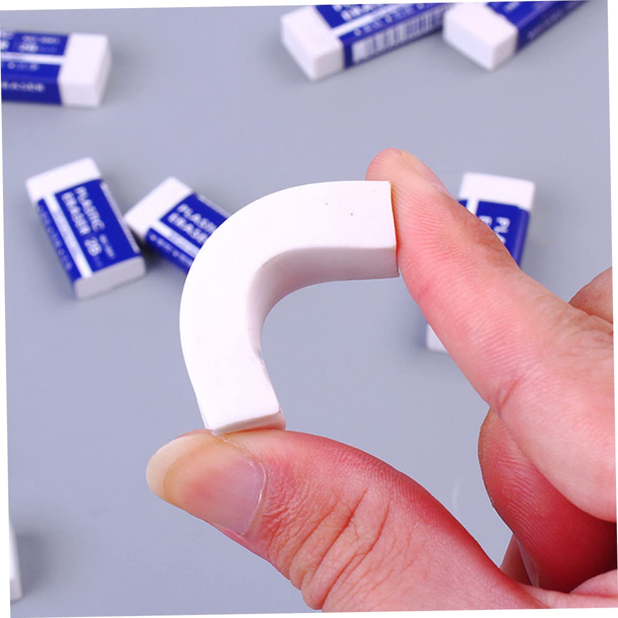 Gadpiparty 4 Ensembles Gommes À Effacer Pour Étudiants Gommes Scolaires Plastique Fournitures De Bureau Pour Écoles Et Tests Effaçage Facile Et Pratique 30 Pièces * 4
