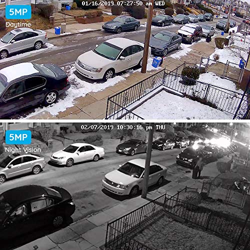 Reolink 5MP Smart PoE beveiligingscamera voor buiten met detectie van mensen/voertuig, IP66 weerbestendige bullet CCTV… - Image 4