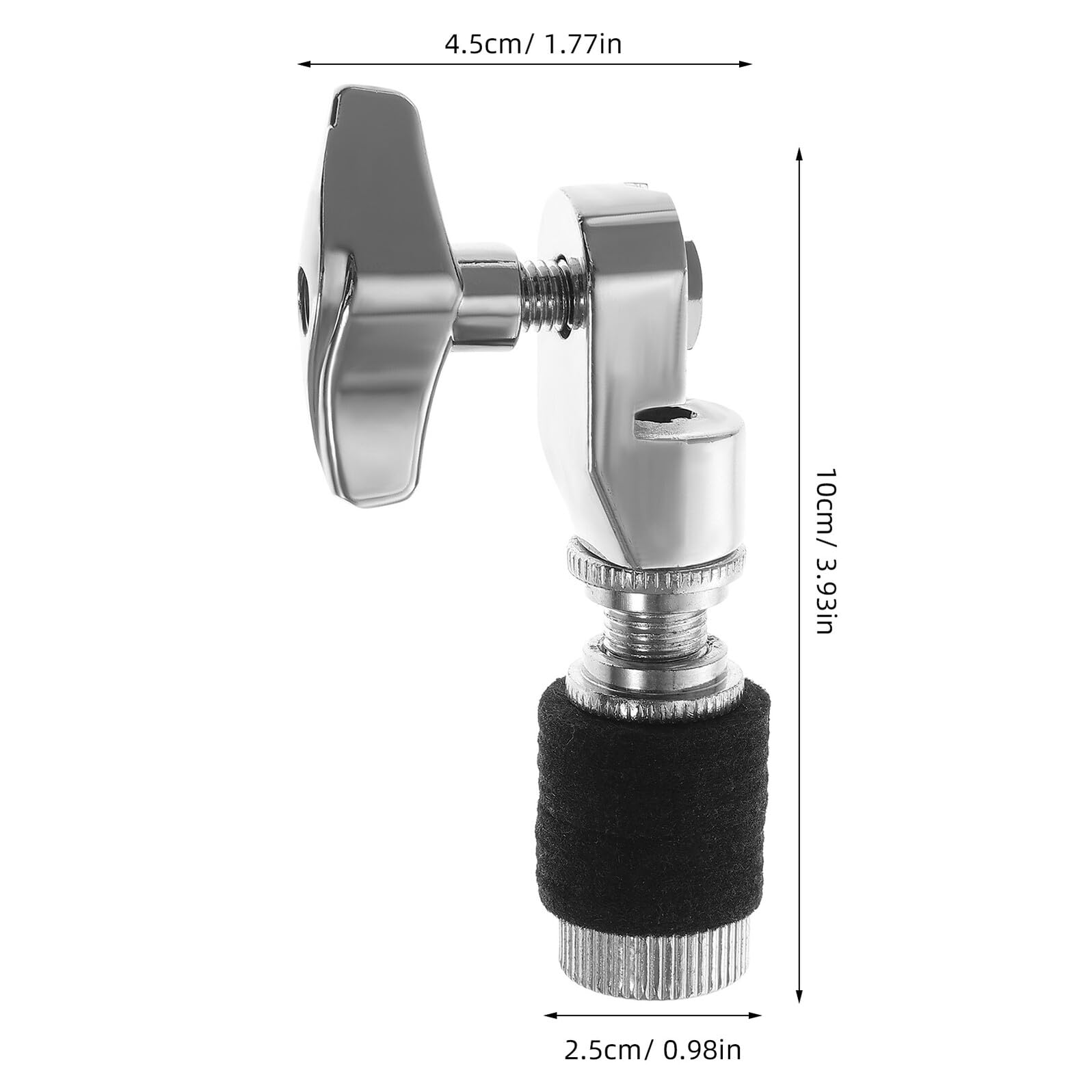 2 Unidades De Embrague Para Hi-Hat Embrague Metálico Para Platillos De Jazz De Rock Mecanismo De Seguridad Para Hi-Hat De Jazz Y