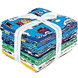 Anzahl Fat Quarters: 18 Riley Blake Designs All Aboard with Thomas & Friends 18 Fat Quarter Bundle