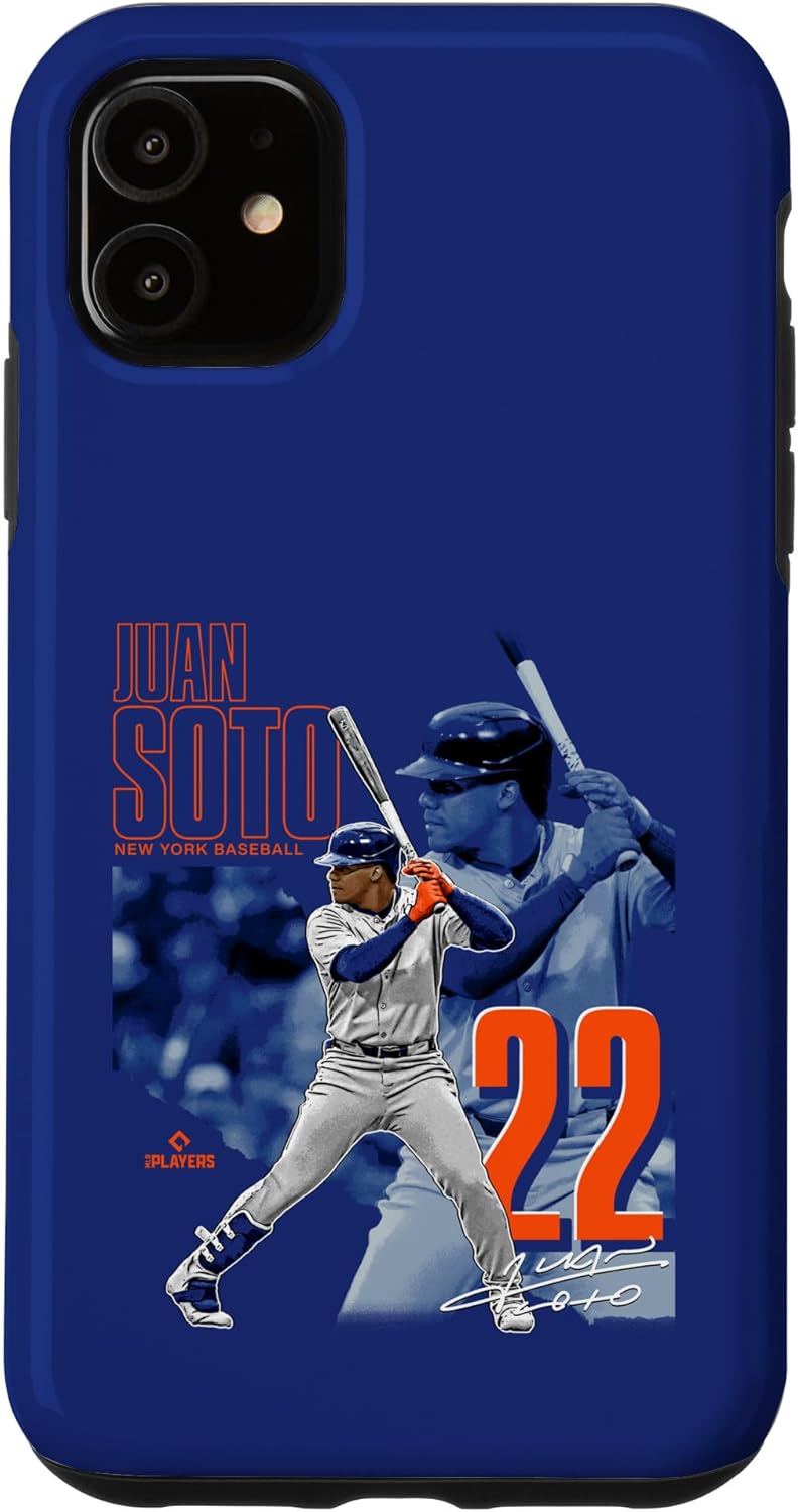 Juan Soto | New York M MLB Baseball Players| MLBJSO304N Case for iPhone 17 Pro