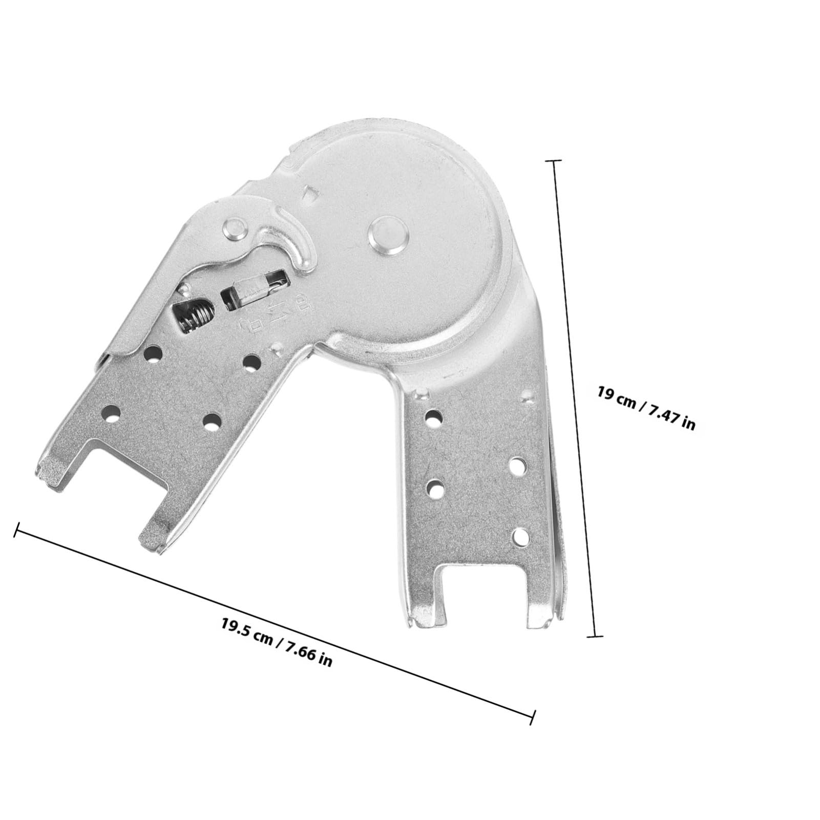 Bisagra de Escalera de Mano de Aluminio Reforzado Coner de Unión Multifuncal para Escaleras Plegables Accesorio Resistente para Reparación Doméstica Kit