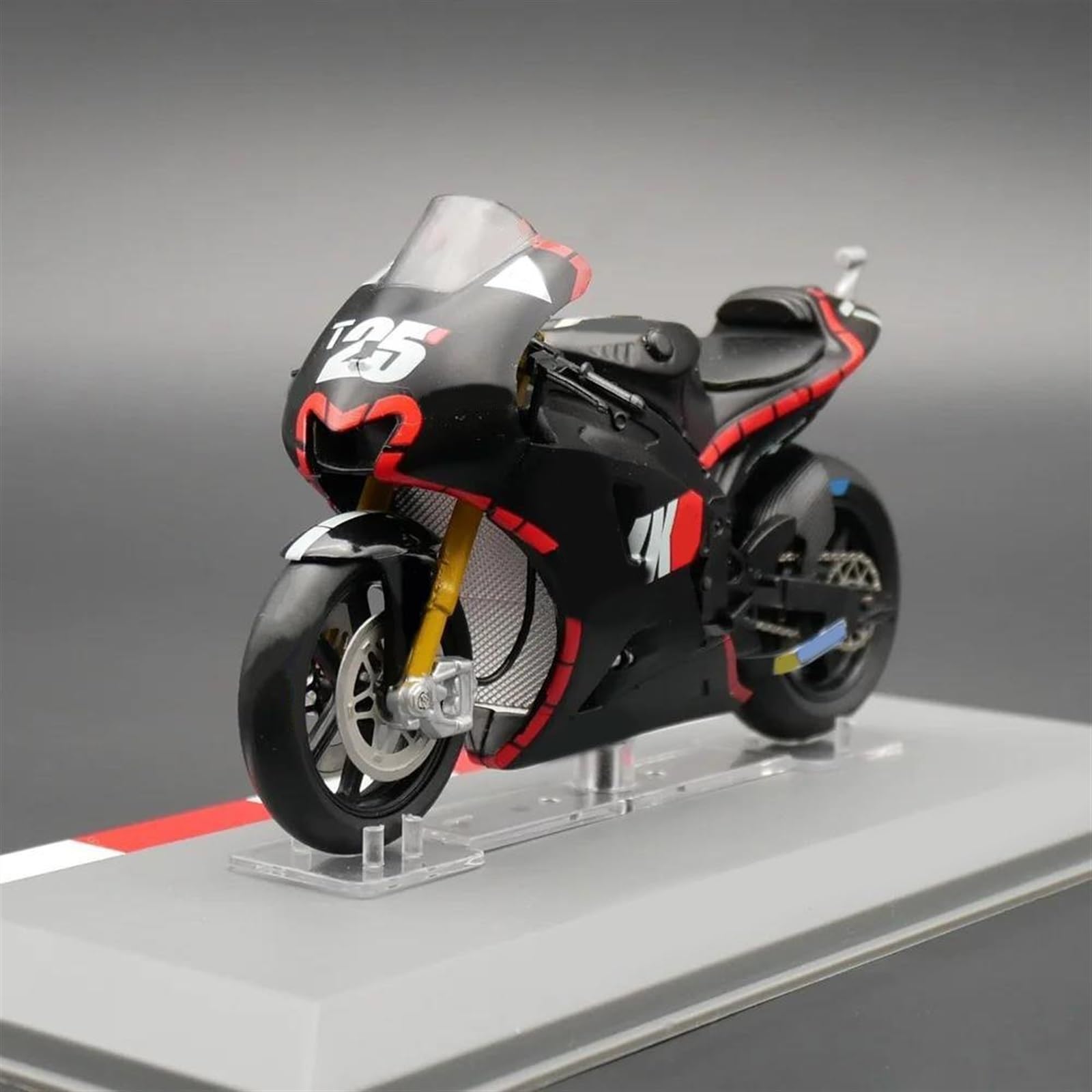 SEYXF Motorbike Toy Motorcycle Simulation Diecast Model Collection Gift 1:18 for Y-AMAHA YZ-M1 2017