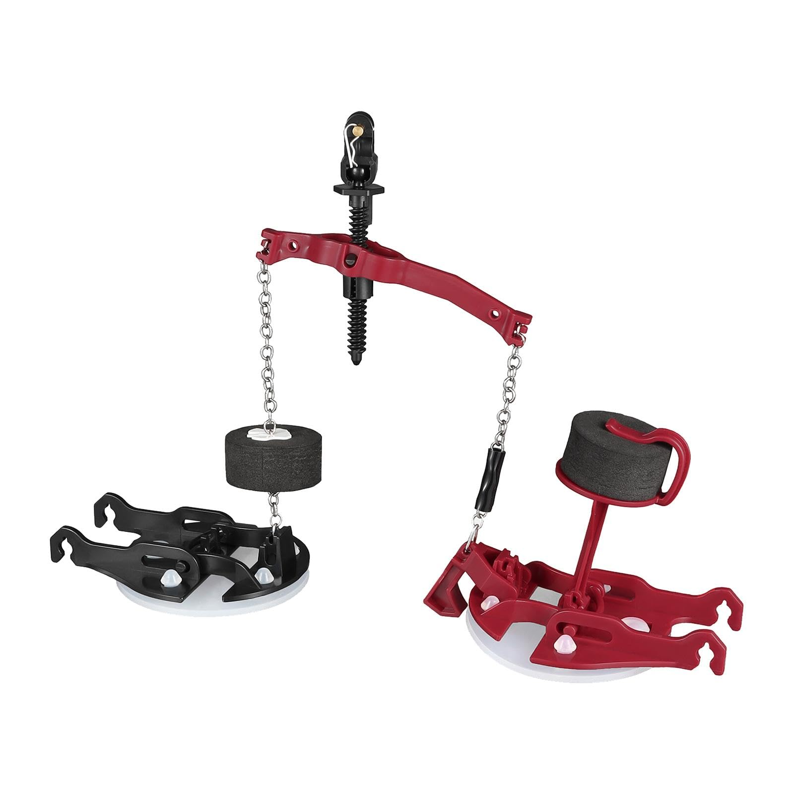 Toilet Replacement Kit – Flush Valve Repair Set with Metal Chain & PP Construction for Standard Toilets, Performance Flushing Accessories