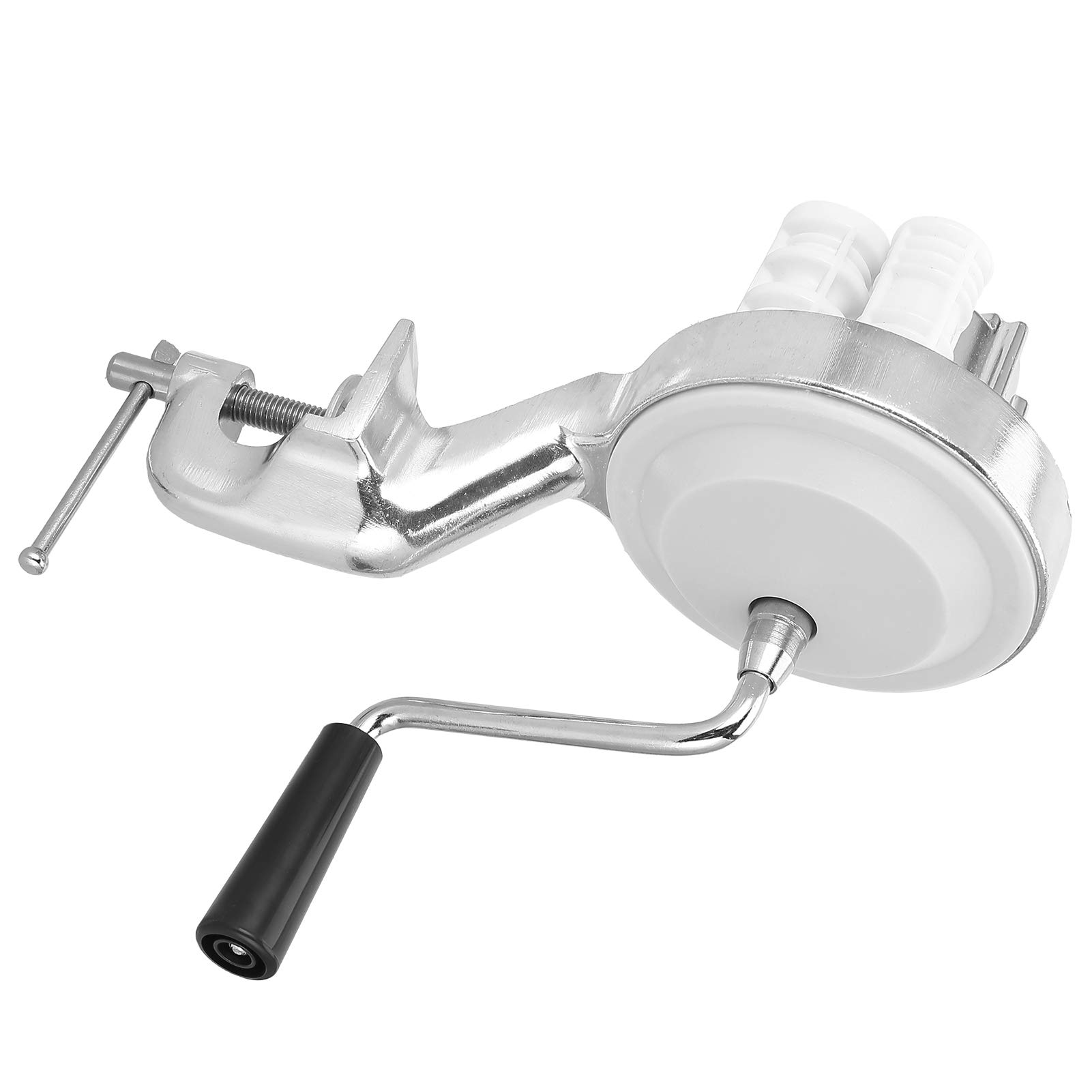 Kikumi Macchina per Maccheroni Pressata a Mano in Acciaio Inossidabile per Pasta Fai da Te, Facile da Usare con Design Ergonomico, Adatta Alla Domestica