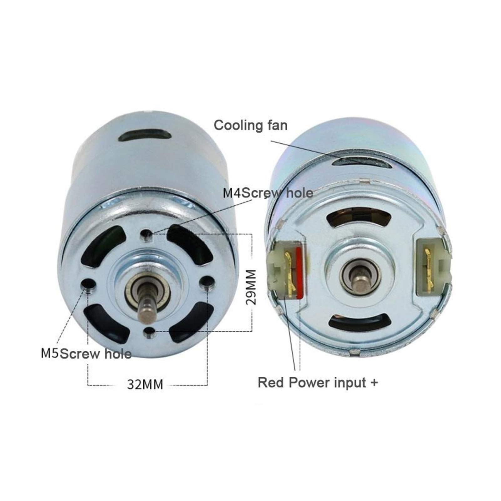 Amazon.co.jp: Mdingbao-モーター 駆動系 DC 895モーター3000RPM
