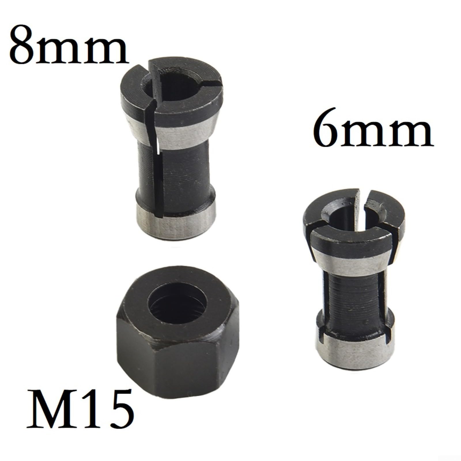 Spannzangenfutter-Adapter + Mutter Für Holzoberfr? Produktbild-Vorschau 4