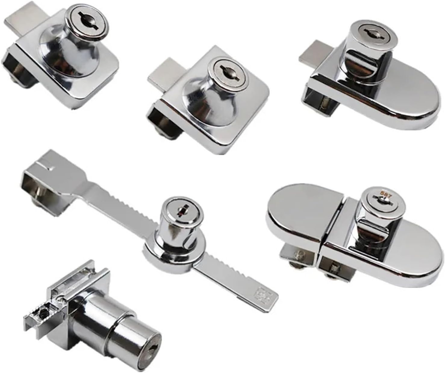 Zinc Alloy Cabinet Drawer Latch Locks Door Lock 1Pcs(328)