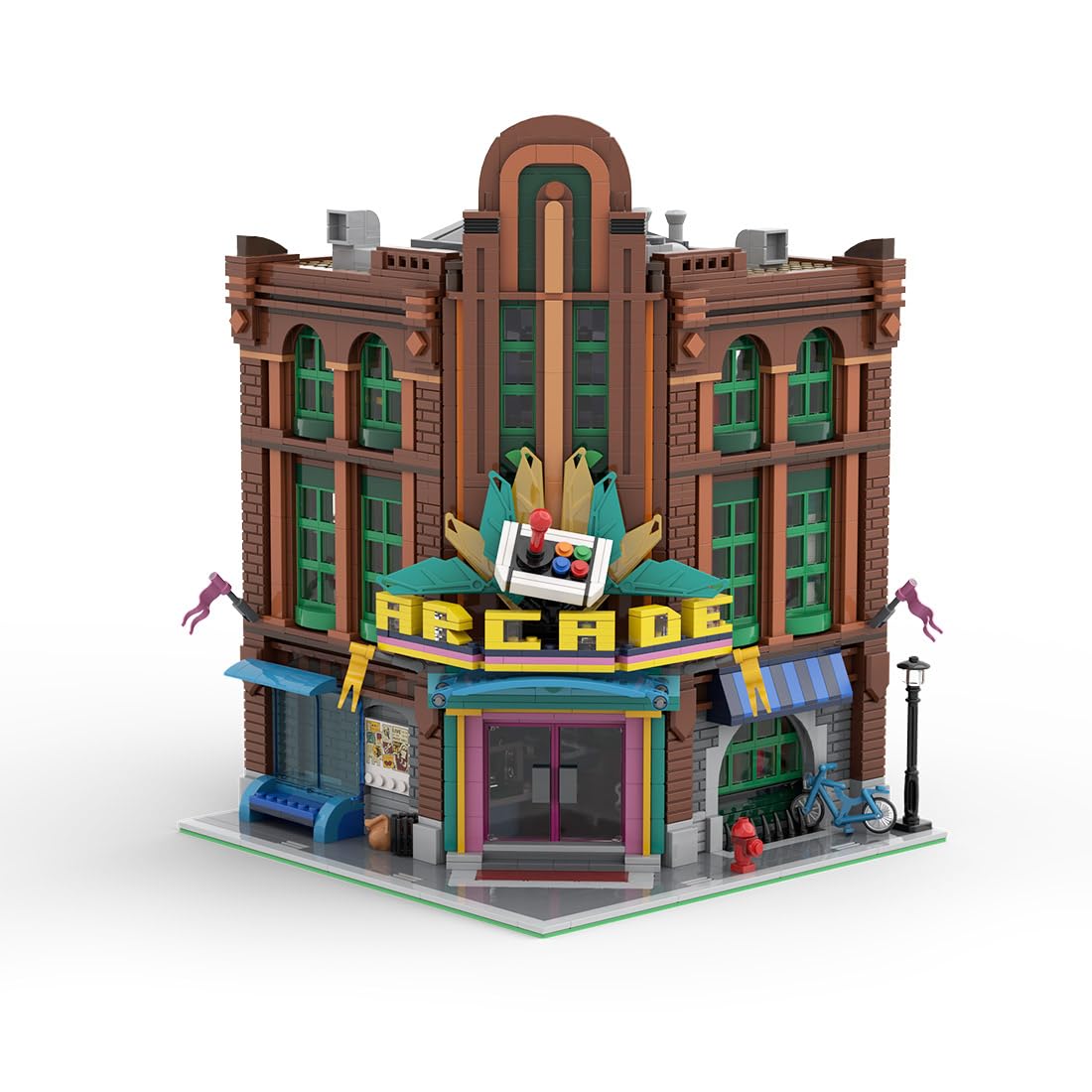 MOC-159975 - Kit classico arcade anni '80 (3345 pezzi)