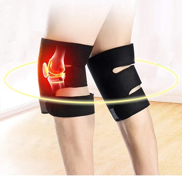 Medical Grade Self Heating Knee Pad Thermal Heated Knee Brace Support Protector Knee Warmer Pads Legging Stockings - Pain Relief, Warming Knee, Non-Slip