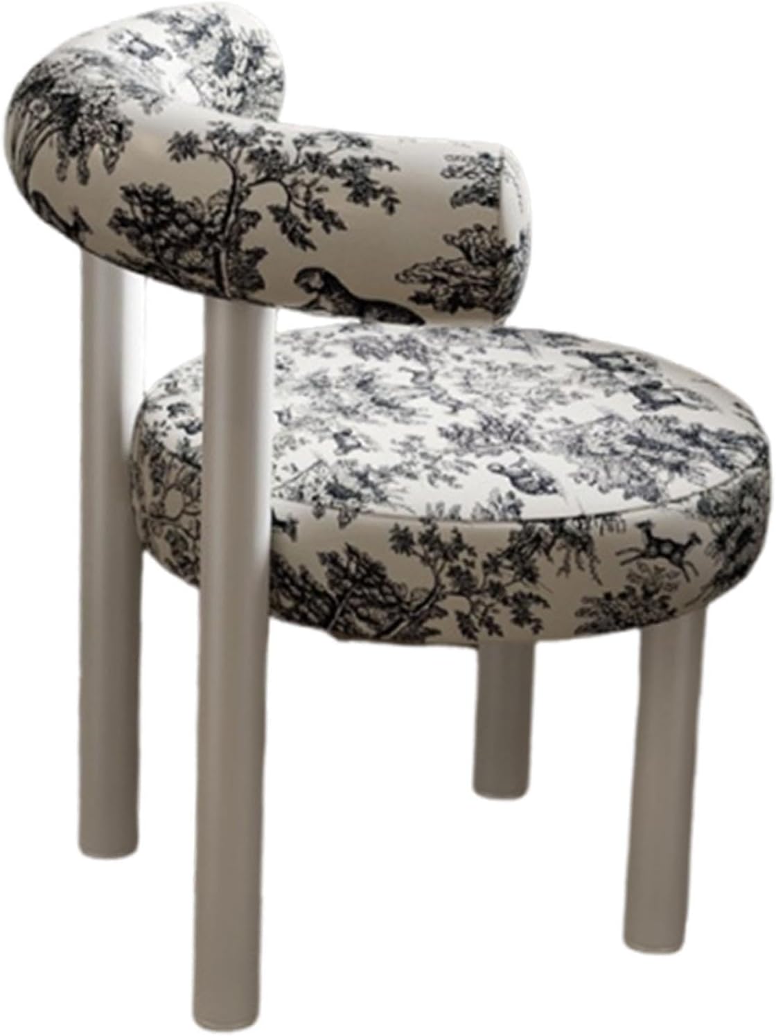 Generic 化粧台チェア メイクアップチェア 機能的なデザイン 自宅やオフィスに最適, ホワイトレッグ